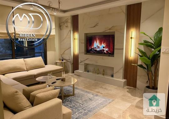 شقة شبه ارضي للبيع دابوق مساحة 130م تشطيبات و ديكورات عصرية فاخرة اطلالة جميلة بسعر مميز جدا  