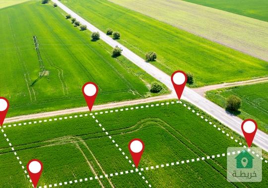 ارض للبيع في اربد بني كنانة  حبراص