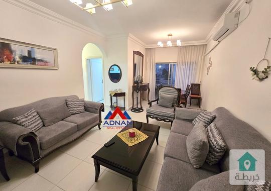 الصويفية شقة مفروشة 2 نوم للإيجار طابق ثاني مع بلكونة