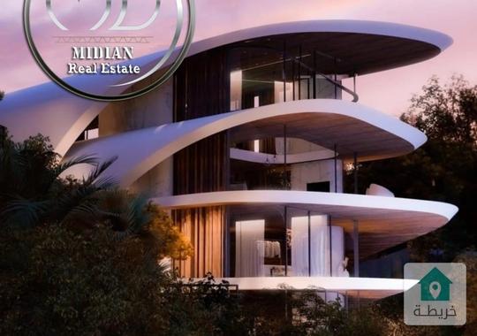 شقة ارضية جديدة للبيع الكرسي مساحة 400م مع تراسات تشطيبات ديكورات عصرية فاخرة إطلالة بانورامية 