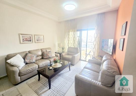 الرابيه شقه مفروشة مميزة 3 نوم طابق ثالث