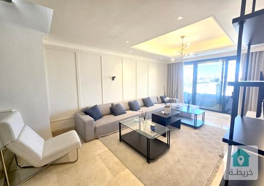 للبيع دوبلكس اخير مع رووف فخم و أرقى مناطق جبل عمان اكثر من 300 متر مسطح البناء