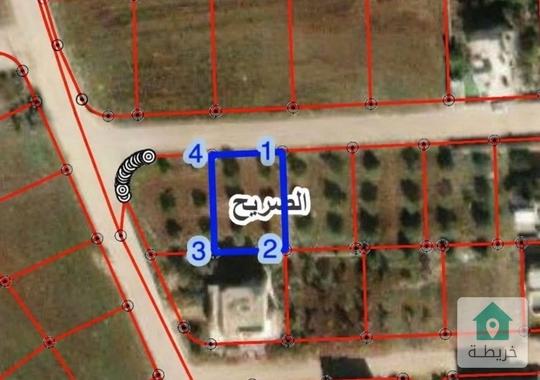 ارض للبيع في اربد الصريح بالقرب من دوار السفير 