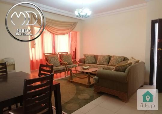 شقق مفروشة للايجار الصويفية مساحات 100م مع تراسات و حدائق اطلالة جميلة بسعر مميز