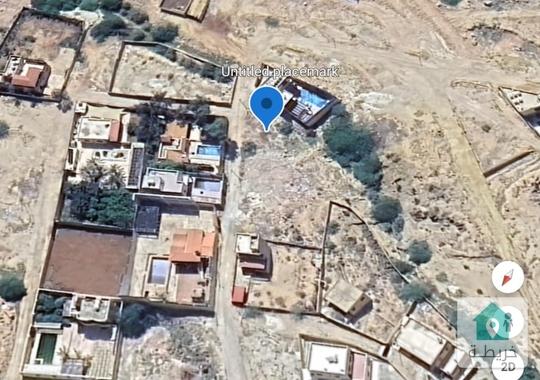 أرض للبيع في البحر الميت  الروضة 395م  إمكانية إضافة 174م موقع مرتفع ومميز بمنطقة شاليهات 