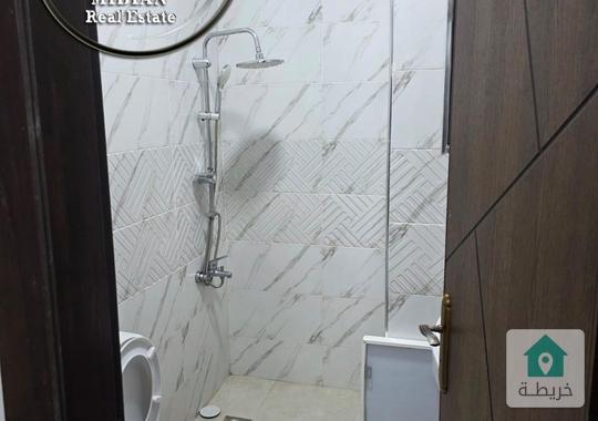 شقة ارضية فارغة للايجار تلاع العلي مساحة 125م مع ترس 40م سوبر ديلوكس تصلح للعرسان بسعر مميز 