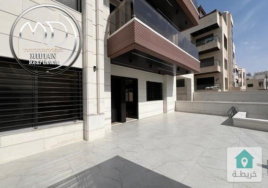 شقق جديدة للبيع خلدا مساحات 155م مع تراسات و حدائق تشطيبات ديكورات سوبر ديلوكس امكانية الأقساط بأسعا