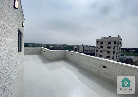 شقق حديثة للبيع بسعر منافس في طريق المطار الحويطي متوفر جميع الطوابق 