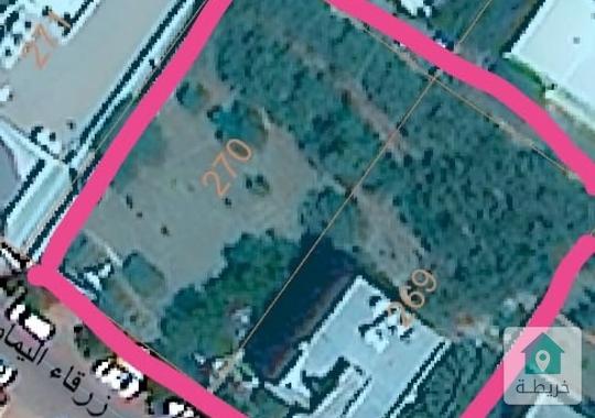 ارض للبيع في الياسمين خلف جسر الياسمين