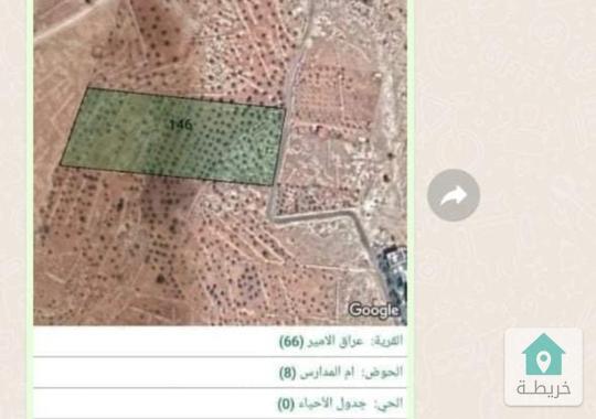 ارض للبيع بسعر مغري مطله على فلسطين