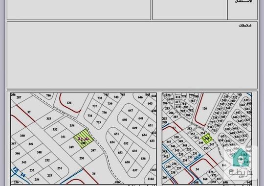 ارض للبيع في جاوا مساحة الارض 810 متر مربع ‏تصنيف سكن ج￼ ￼