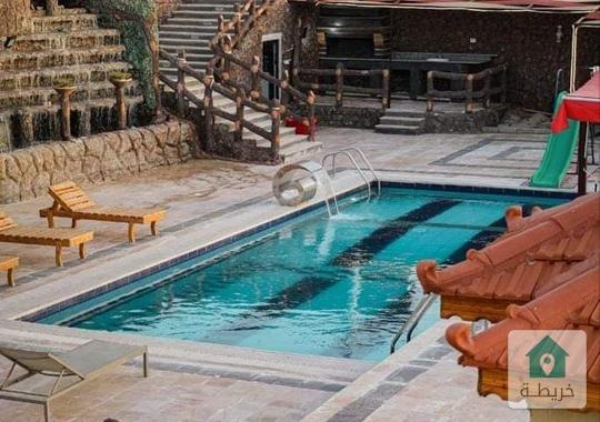 مزرعة وشالية للبيع في الاردن - السلط - نقب الدبور 