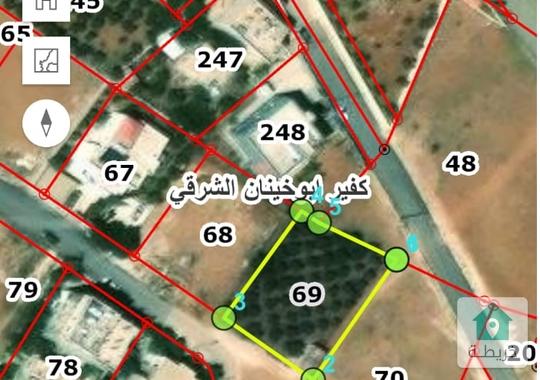 ارض للبيع في مادبا المأمونية الشرقية 