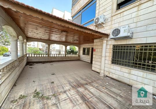 شقة ارضية في منطقة الجبيهة للبيع