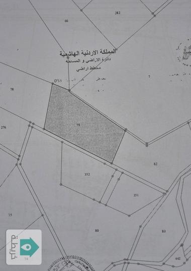 اراضي في  غرب عمان البحاث للبيع 