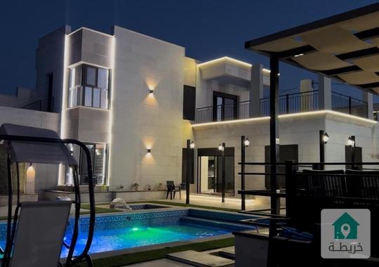 مزرعة  مع فيلا للبيع باراضي سما الروسان اوبد