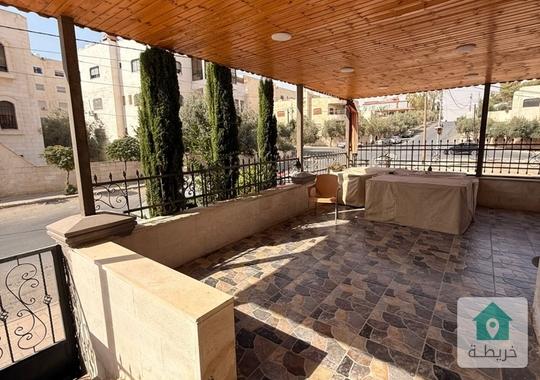 شقة ارضية مفروشة للبيع طبربور / خلف صالة ليالي الشرق / قرب مسجد العباس / عمارة رقم ١٨