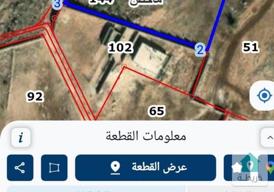 ارض في اعلى قمم ماحص للبيع 