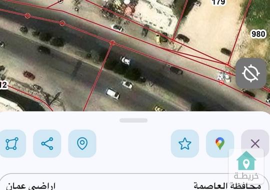 ارض للبيع في ‏منطقة المقابلين على شارع الحرية تصنيف سكن (أ) تصلح لبناء منزل ￼