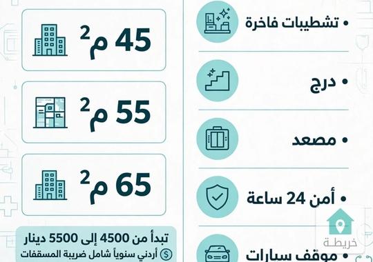 الشميساني، شارع أبو الحسن الأشعري ( الحي الطبي)،بالقرب من المستشفى التخصصي، مجمع الرشيد، بناية رقم 5
