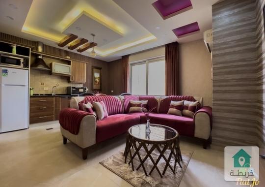Luxurious one bedroom apartment 3rd circle jabal Amman شقة مميزة للايجار في عمان الدوار الثالث