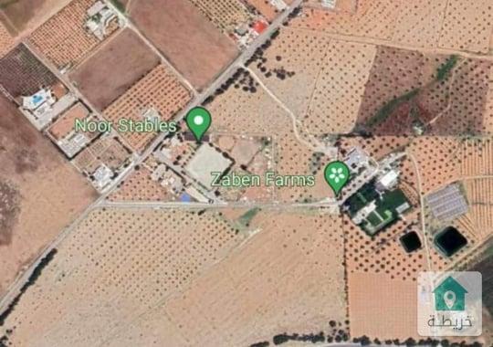 قطعة ارض للبيع بأجمل مناطق المملكه بالقرب من مطار الملكه علياء (جلول) حوض (بئر البيت)