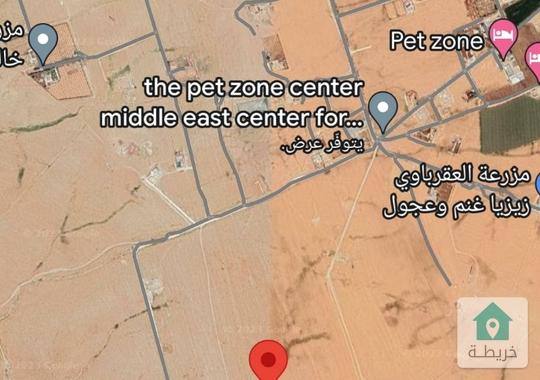 ارض للبيع ١ دونم زويزا بعد جسر المطار منطقة شاليهات ومزارع سند تسجيل مستقل ١٤ آلف القطعة 