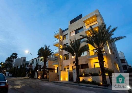 شقة ارضية جديدة للبيع في أجمل مناطق شارع عبدالله غوشة 